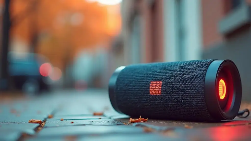 Bluetooth Lautsprecher im Einsatz