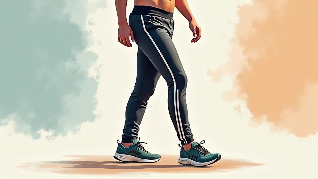 Damen Jogginghose Bootcut im Einsatz