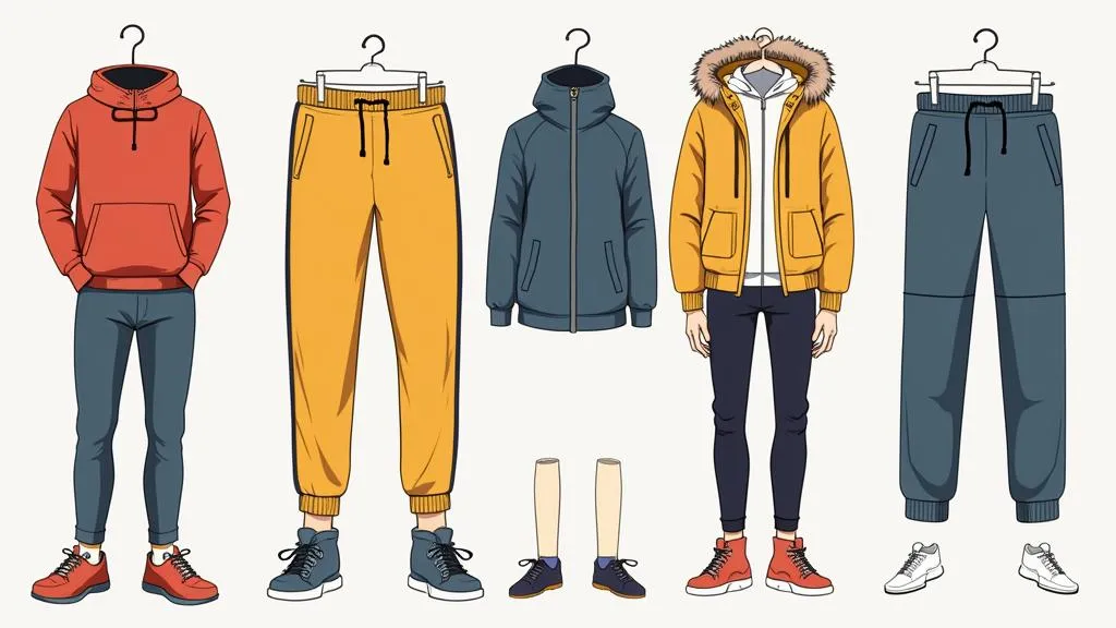Jogginghose Herren Outfit im Einsatz