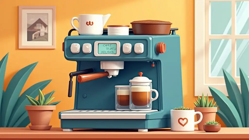 Kaffeevollautomat im Einsatz