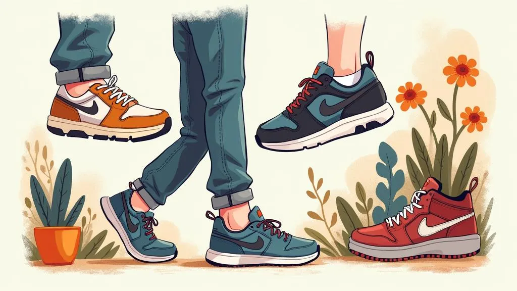 Sneaker Herren im Einsatz