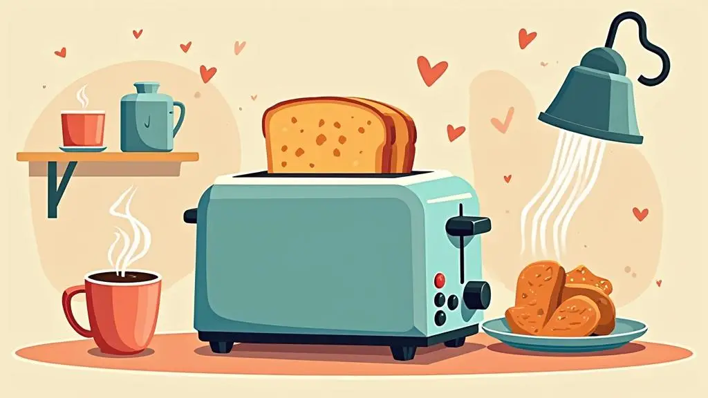 Toaster im Einsatz